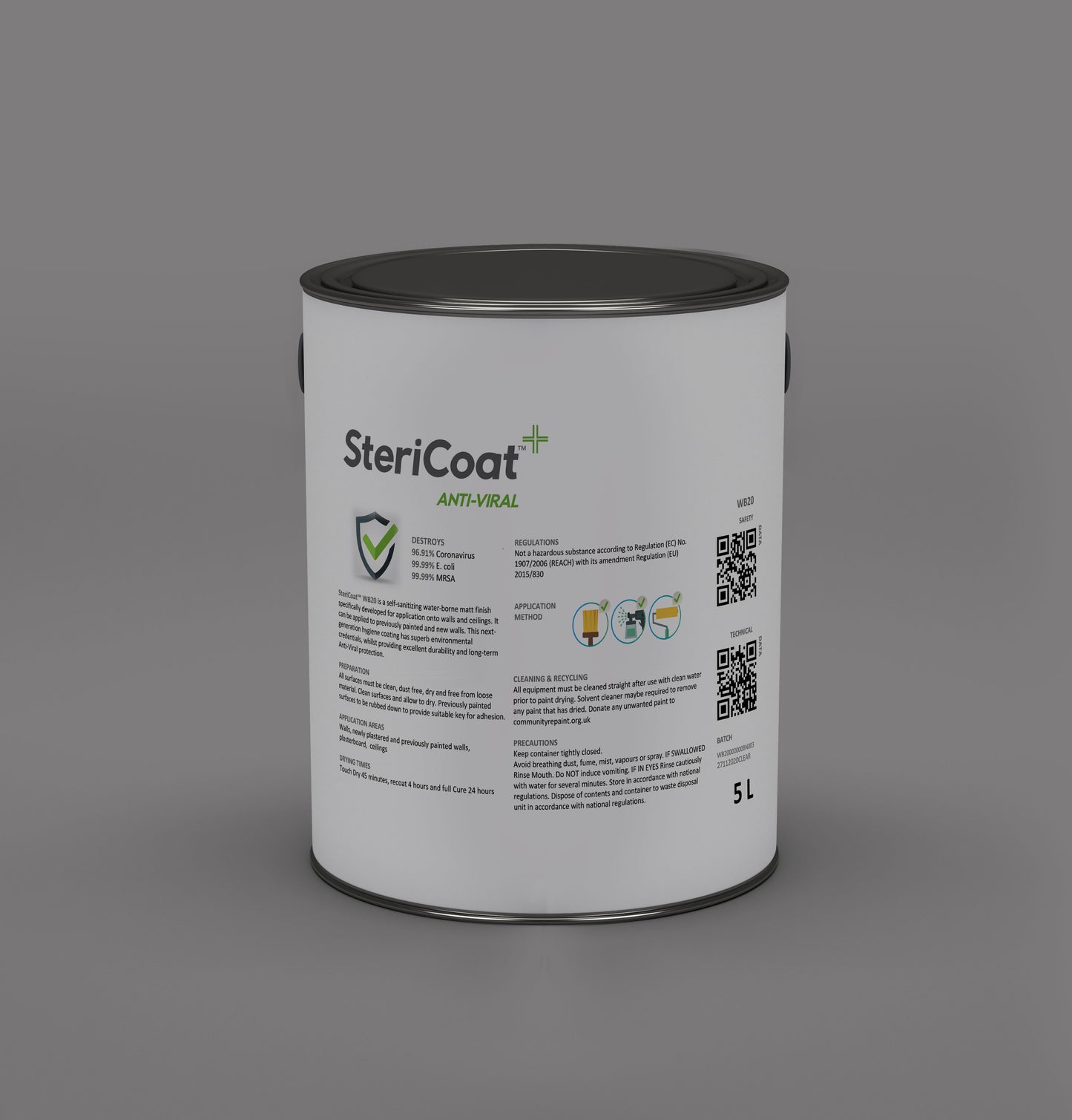 SteriCoat™ Floor Paint HF20